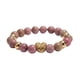 thumbnail image 4 of Pulseras para Pareja Hombre y Mujer LuckyLy, Piedras Naturales Labradorita o Rodonita, Modelo Remy rosa UNITALLA, 4 of 8