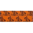 thumbnail image 2 of Kitchen Rugs and Mats Set of 1 Halloween Black Crow Wall Lamp Orange Kitchen Sink Mat,Non-Slip Area Runner Rug,Washable Floor Mat for Home Dining Room Office 15"x47", 2 of 6