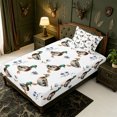 thumbnail image 2 of Manfei Wild Mallard Duck Twin Fitted Sheet,Farmhouse Animal Bedding,2pcs,1 Fitted Sheet and 1 Pillowcase, 2 of 6