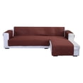 thumbnail image 2 of Waterproof  L Shaped Couch Cover for Sectional Sofa Couch 1 Piece Wear and Scratch Resistant Sofa Couch Coffee (L Size), 2 of 10