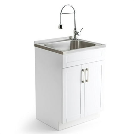Brooklyn And Max Corbett 24 Laundry Cabinet With Faucet And
