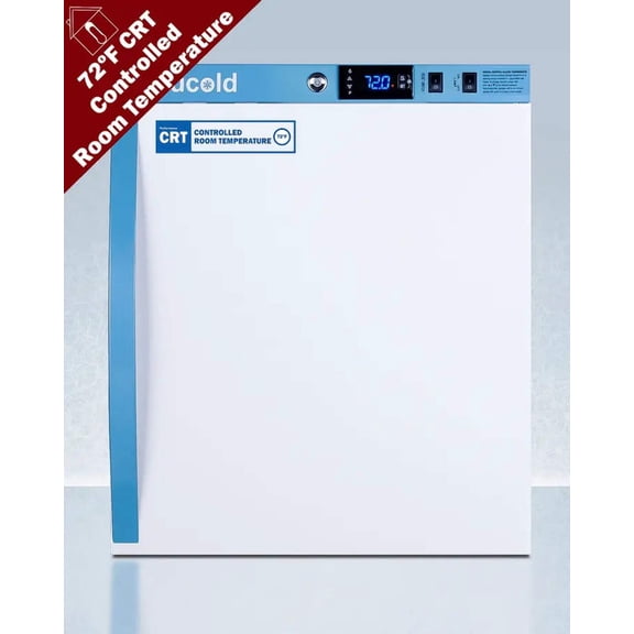 Accucold ARS2PV-CRT Compact Controlled Room Temperature Cabinet w/ 1.94 Cu.Ft. Capacity