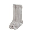 thumbnail image 1 of Baby Thermal Socks, Monochrome Foot Protection Knee Protection Stockings, 1 of 6