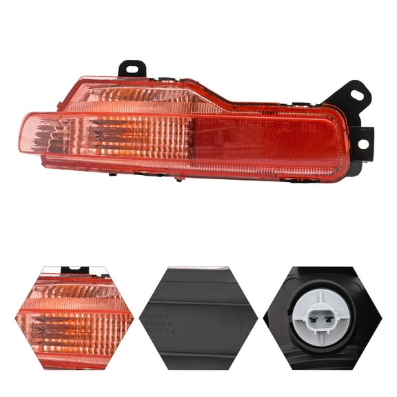 Left Rear Turn Signal Lamp Red FitsFor INFINITI QX50 QX80 EX35 EX37 265551BA1Ce