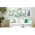 thumbnail image 2 of Tiptophomedecor Stretched Canvas Floral Art - Emerald Bouquet - Stretched & Framed Ready To Hang Art, 2 of 4