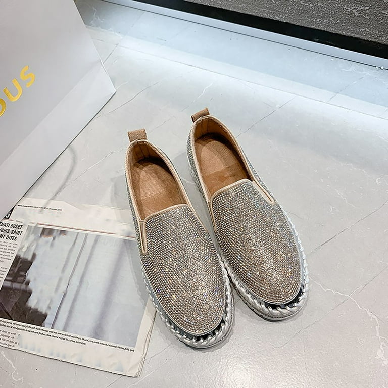 Teacher Appreciation Gifts AXXD Ladies Bobs Shoes Womens Flats Shoes Casual Hiking All Weather Grip Winter Christmas Shoes For Reduced Price Walmart