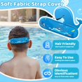 thumbnail image 3 of Kids Swim Goggles for Age 2-8, Toddler-Goggles with Fabric Strap No Leak Pain-Free, Anti-Fog Goggles for Girls Boys, 3 of 5