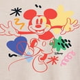 thumbnail image 3 of Disney - Mickey Mouse - Colorful Retro Style - Juniors Ideal Flowy Muscle T-Shirt, 3 of 5