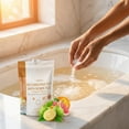 thumbnail image 4 of Sea Salt Fizzy Deconstructed Sleeping Beauty Bath Bomb – 14oz Bath Fizz – Infused with Natural Oils for Deep Relaxation (Lemon), 4 of 5