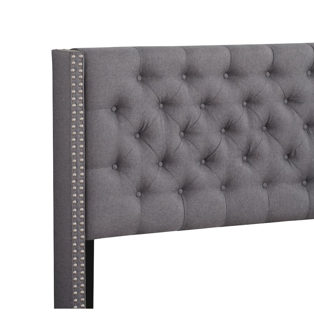 Glory Furniture Julie Queen Bed in Gray Color