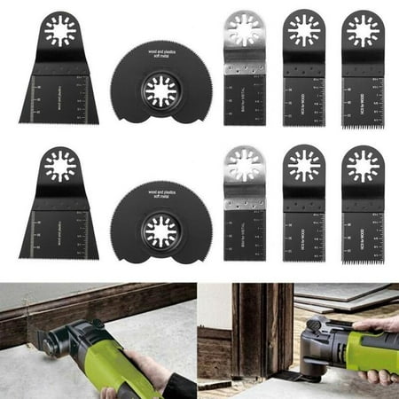 

JANDEL 10PCS Universal Treasure Woodworking Saw Blade Cutting Grinding Sanding Polishing Set