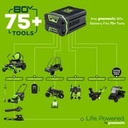 Greenworks 80V 18 Chainsaw with 2Ah Battery and Charger 2000002