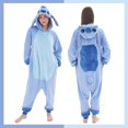 thumbnail image 5 of Pijama VEULENT para adulto, unisex, disfraz de animal, puntada azul, 5 of 5