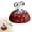 red, variant on 60-Minute Mechanical Kitchen Timer with Loud Alarm & Magnetic Backing,Battery Countdown For Cooki Timer Operation,Retro