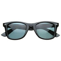 Emblem Eyewear - Classic Retro Polarized Lens Horned Rim Sunglasses