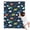 DarkBlue Dinosaurs Clouds, variant on DarkBlue Dinosaurs Clouds Rainbows Pattern Blanket,Comfortable Soft Flannel Throw Blanket,All Season,Warm Lightweight Blankets for Sofa Bed Couch Living Room Chair,30"x40"