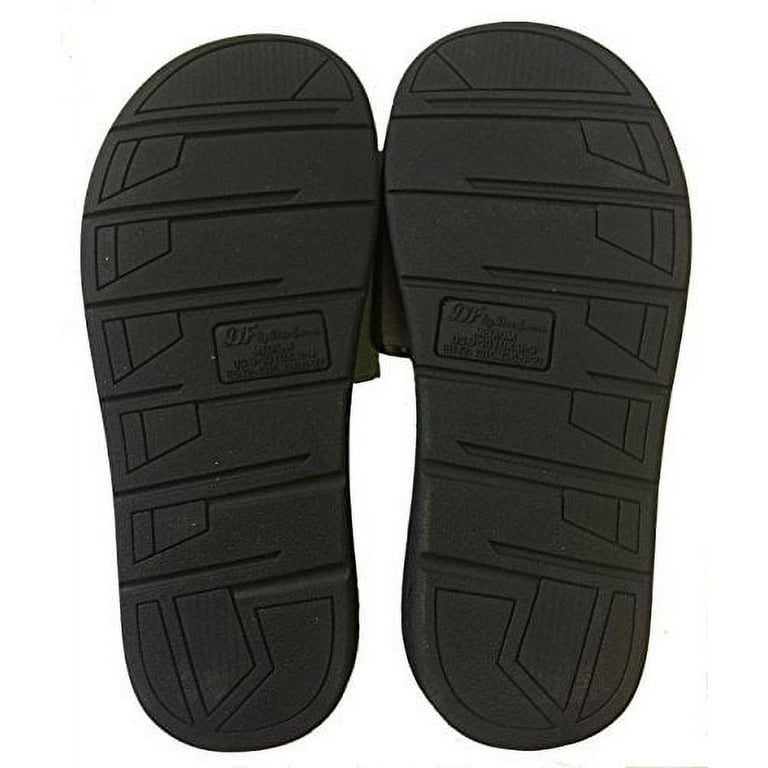DF by Dearfoams Men s Mesh Slide Slipper Walmart