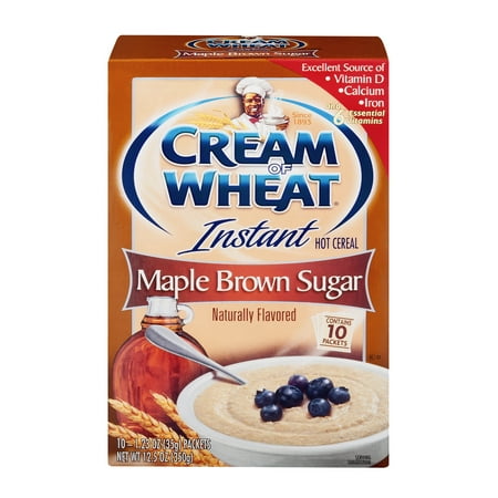 Cream Of Wheat Instant Hot Cereal, Maple Brown Sugar, , 10 Ct