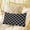 Black, variant on Quatrefoil Moroccan Pattern Body Pillow Cover, Pillowcase Protectors with Zipper, Breathable Decorative Throw Pillow Case Cover, Geometric Aqua Morocco Pillow Shams for Couch Sofa 24x36Inch