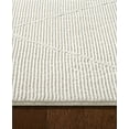 thumbnail image 6 of TOWN & COUNTRY LUXE Tretta Contemporary Diamonds Area Rug with Plush High-Low Texture, Ivory, 6'6"x9'6", 6 of 11