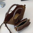 thumbnail image 4 of Bolso Bandolera para Mujer Con Correa Ajustable Cuero PU (marrón), 4 of 8