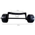 thumbnail image 3 of Jinsinto Universal Heater Wheel Kit-Easy to Move/Install-Gas Heater Replacement Universal Movable Wheel, Heater Parts Outdoor Umbrella Gas Heater Wheel, 3 of 5