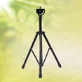 thumbnail image 2 of 8inches Adjustable Metal Tripod Dumb Drum Stand Practice Pad Rack Bracket Support Percussion Accessory(Black), 2 of 7