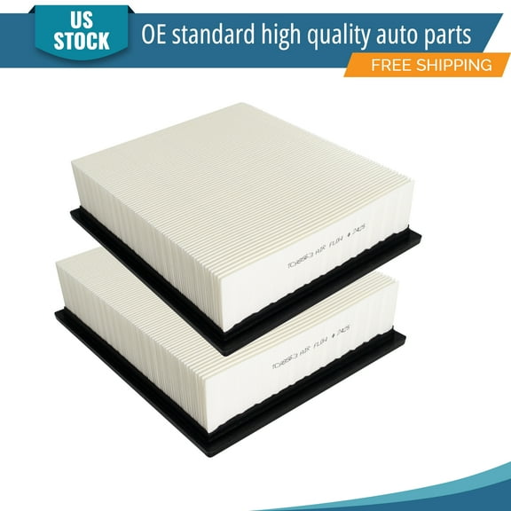 YXPCARS 2PCS Front Engine Air Filter for Ford Explorer 97-01 Ranger 97-04 B2300 B2500 B3000, New Air Filter Replacement (CA9563)