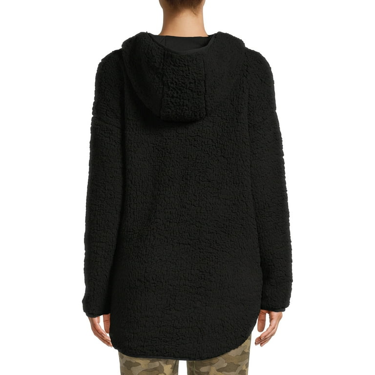Athletic Works Women s Tunic Sherpa Walmart