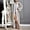 White, variant on Levmjia Womens Lingerie Ladies Bodysuit Lace Sets Long Sheer Boudoir Wedding Kimono Floor Length Lace Bridal Bath Robe