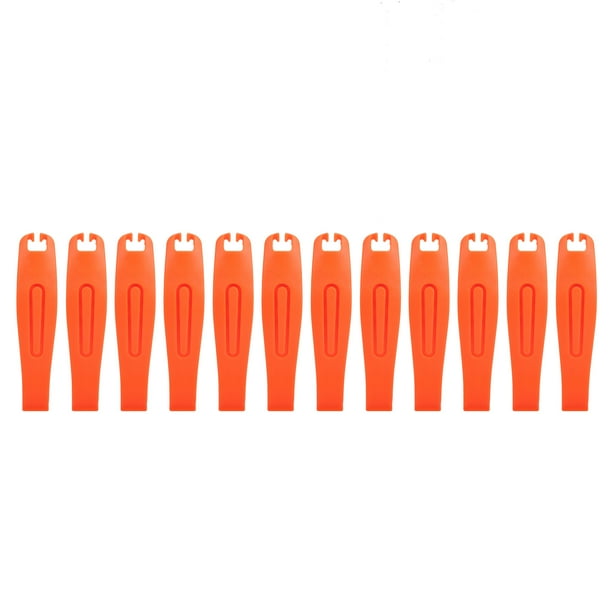 Palanca para neumáticos de bicicleta Jadeshay juego de 4 palancas de nailon naranja