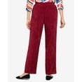 thumbnail image 5 of Alfred Dunner Womens  Classic Corduroy Pull-On Short Length Pant, 5 of 6