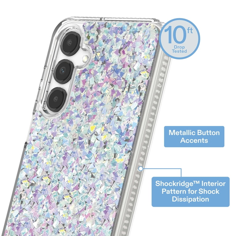 onn Samsung Galaxy A16 5G Case Iridescent Glitter photo 2