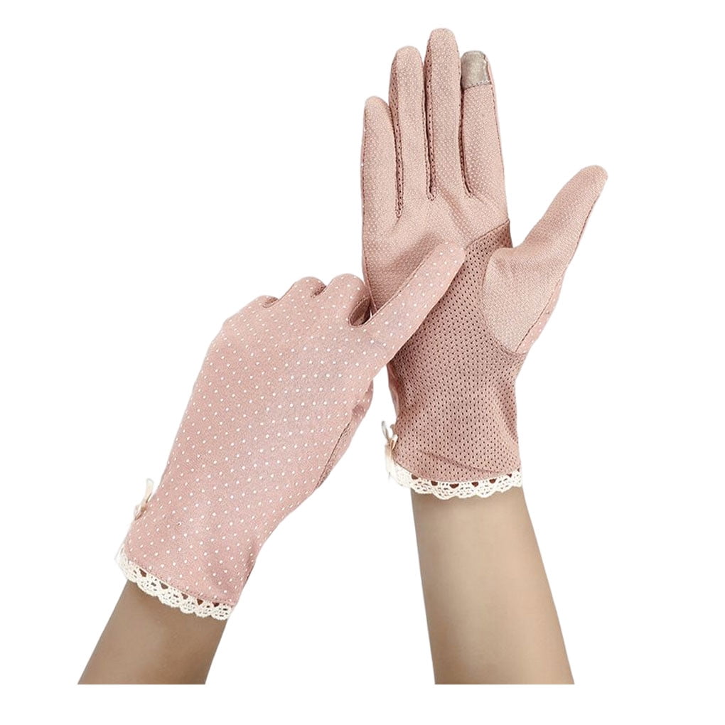 Amaiiu Sunproof Gloves Screen Touching Thin Fingertip Breathable Hand