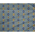 thumbnail image 4 of oneOone Tissu Polyester Lycra Rayé & Géométrique Ikat Imprimé Tissu BTY 56 Pouces de Large, 4 of 4