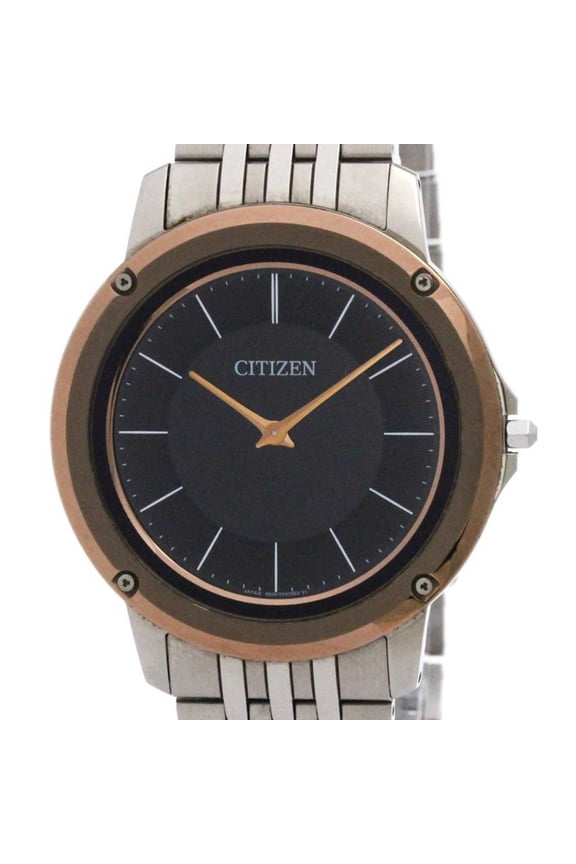 Pre-Owned CITIZEN CITIZEN Eco Drive One Solar Steel Mens Watch AR5055-58E