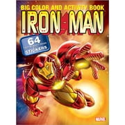 Iron Man Big Color and Activity Book with Sticker