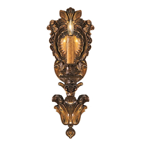 Metropolitan N2145 Metropolitan 18" Tall Wall Sconce - Brass