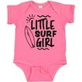 thumbnail image 3 of Inktastic Little Surf Girl with Surfboard Girls Baby Bodysuit, 3 of 5