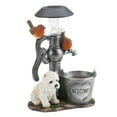 thumbnail image 2 of Resin Garden Statues Puppy and Bird, Statues Outdoor with Solar Lights, Solar Garden Sculptures, Wells and Basins Funny Garden Decor, Housewarming Gifts, Lights for Patio Yard,Balcony Decorations, 2 of 7