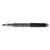 Pilot Varsity Disposable Stick Fountain Pen, Black Barrel, Purple Ink, Medium Pt, 3 Count