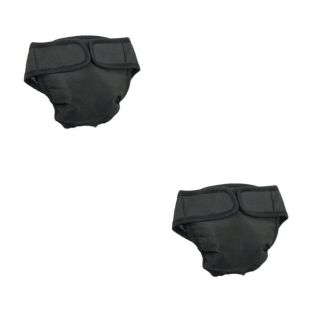 Methold Cotton Enjoy Clean Home Detiene los marcadores del tracto urinario y la micción excesiva con pañales para perros Classic Black XL Negro clásico SG 2Conjunto