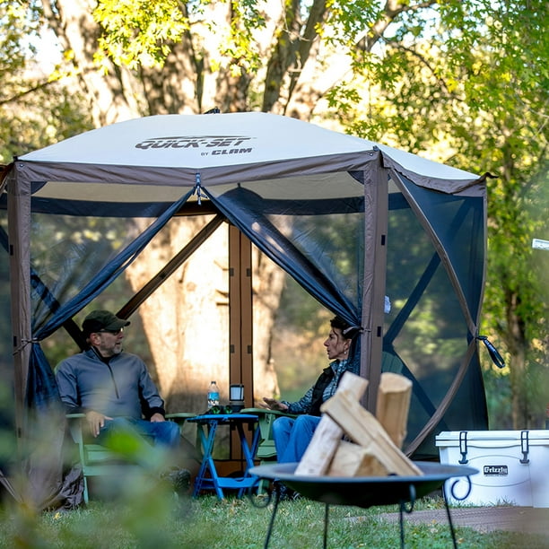 Leisure Sports Auvent extérieur Wakeman - Abri escamotable avec moustiquaire  et protection UV pour le camping - Wayfair Canada