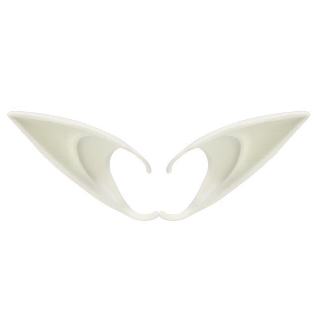 Decoración De Halloween Suave Simulación De Látex Orejas De Elfo Ángel Hada Cosplay Props Vampiro Dientes Fiesta Navidad DIY Ropa Accesorios