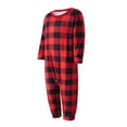 thumbnail image 6 of Nituyy Matching Family Christmas Pajamas Holiday Xmas Sleepwear Set Matching Pajamas for Family, 6 of 7