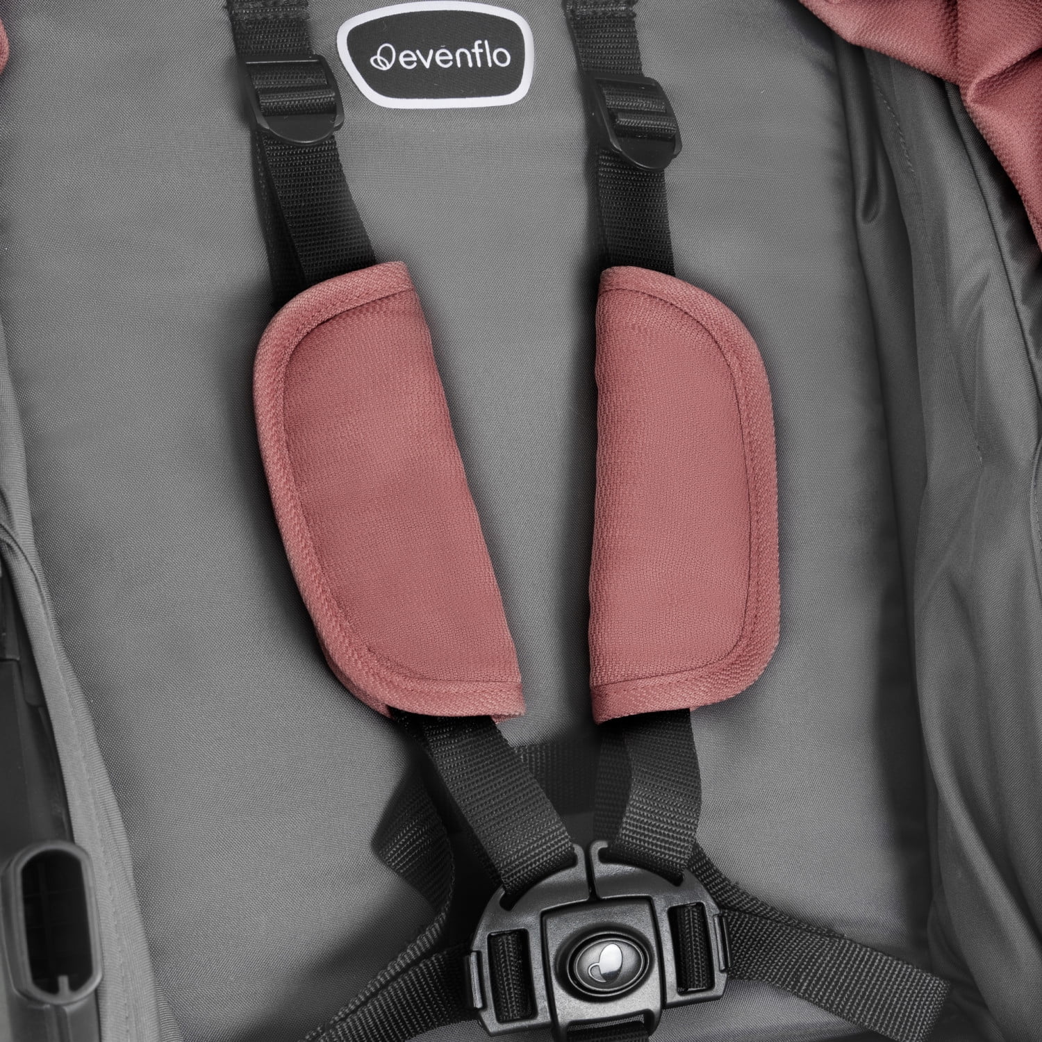 Evenflo Omni Plus Travel System with LiteMax Infant Car Seat, Shasta Pink
