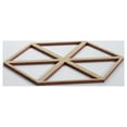 thumbnail image 4 of Ekena Millwork 7 3/8"W x 8 1/2"H x 1/4"T Extra Small Pendleton Decorative Fretwork Wood Wall Panels, Birch, 4 of 18