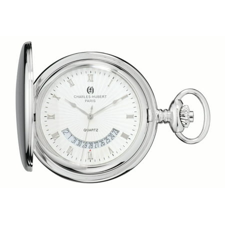 Charles-Hubert Paris Men's 3900-W Classic Collection Pocket Watch