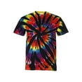 thumbnail image 2 of Dyenomite - Short Sleeve Rainbow Cut-Spiral T-Shirt - 200TD, 2 of 3