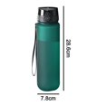 thumbnail image 3 of 650ml Taza de agua para deportes al aire libre, viaje, coche, Fitness, botella de agua de plástico, taza exfoliante, 3 of 5